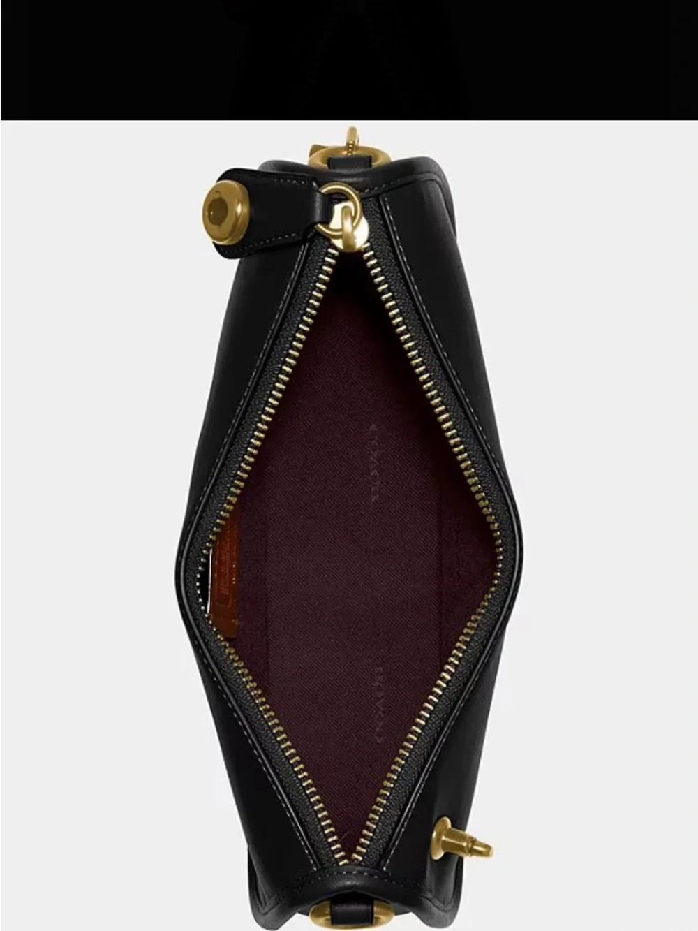 COACH, the Original Glove Tanned Leather Swinger Shoulder Bag